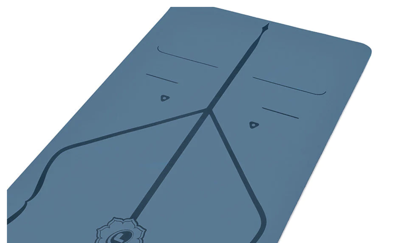Liforme Yoga Mat Blue — Tiny Buddha Yoga